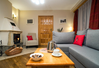 Apartamenty z 2 sypialniami i kominkiem - Apartamenty Willa Motylek - Zakopane Apartamenty i Noclegi ApartArt
