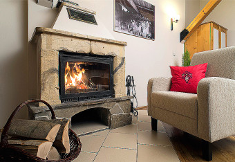 Apartamenty z 1 sypialnią i kominkiem - Apartamenty Willa Motylek - Zakopane Apartamenty i Noclegi ApartArt